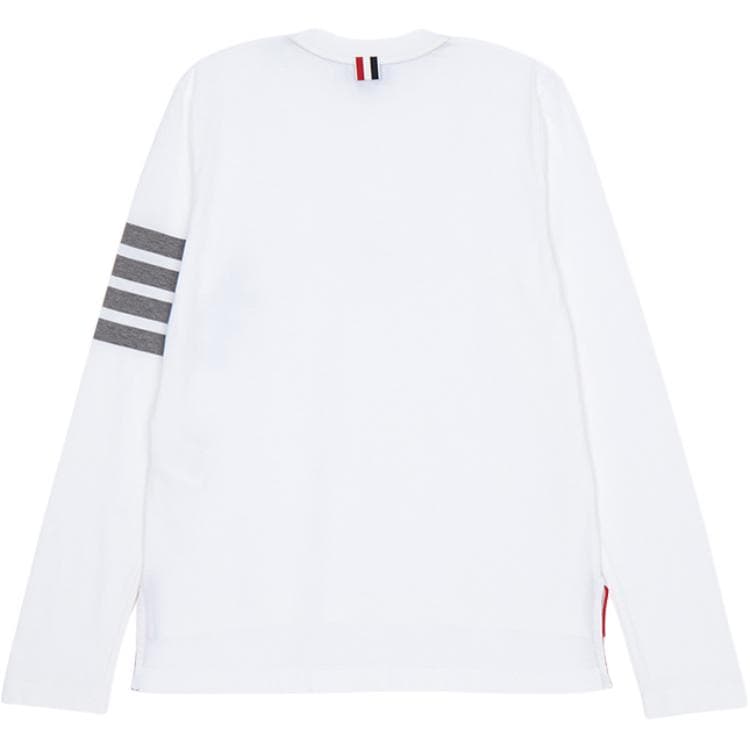 Футболка THOM BROWNE Белые Женские T-рубашки - изображение 2