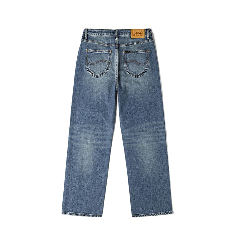 Джинсы Lee Medium Light Blue Women's Jeans Ли Медиум Светло-Синий Женские Джинсы - изображение 2