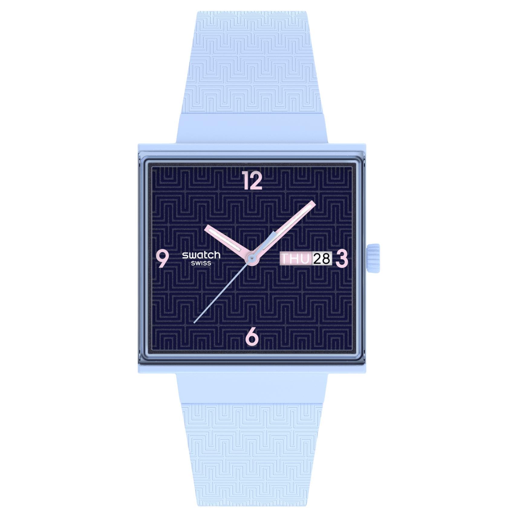 Часы Swatch Essentials Кварцевый механизм водонепроницаемость 20 м унисекс часы 41,8 мм синий циферблат - изображение 1