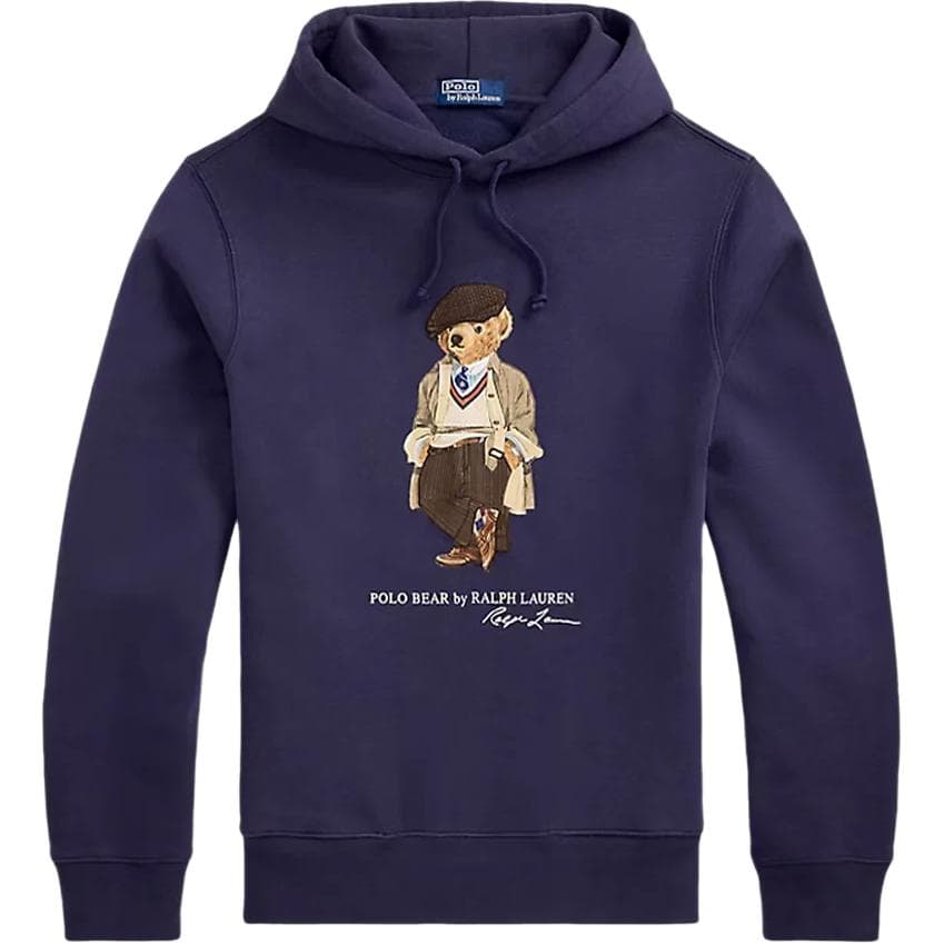 Худи Polo Ralph Lauren Polo Bear FW25 Мужская Толстовка Синяя - изображение 1