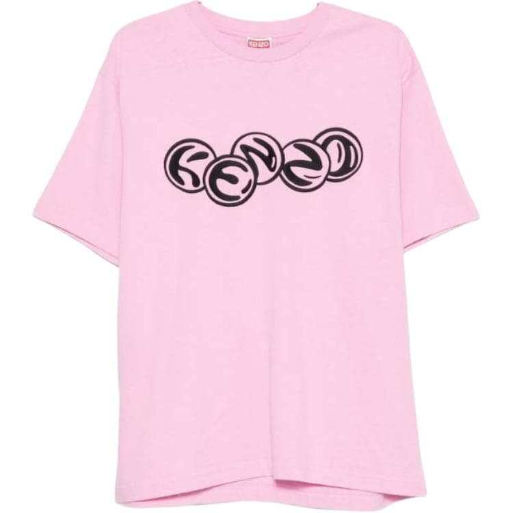 Футболка KENZO Розовые Мужские T-рубашки - изображение 1