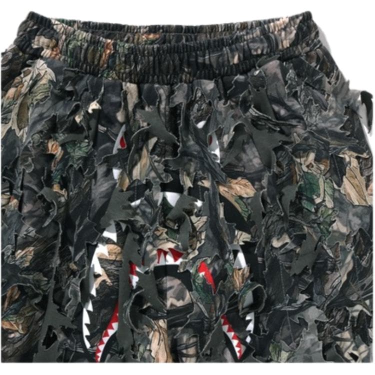 Штаны A BATHING APE TREE EDGE CAMO FW25 Вязаные тренировочные брюки женские - изображение 3