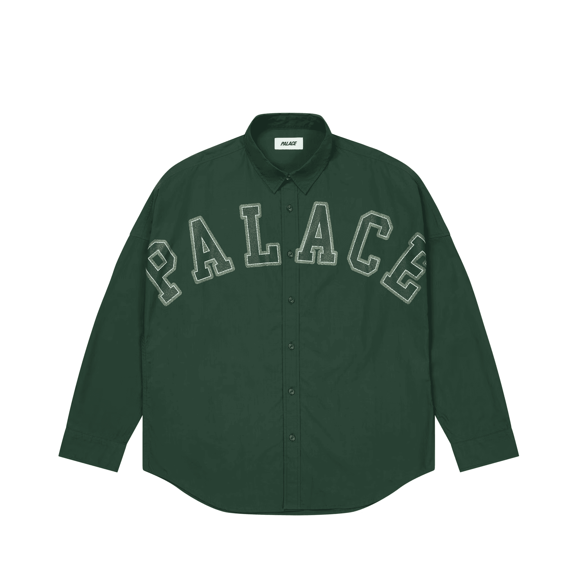 Рубашка PALACE FW25 DROP7 ARCHY SHIRT Рубашка с длинными рукавами и логотипом на груди Унисекс - изображение 1