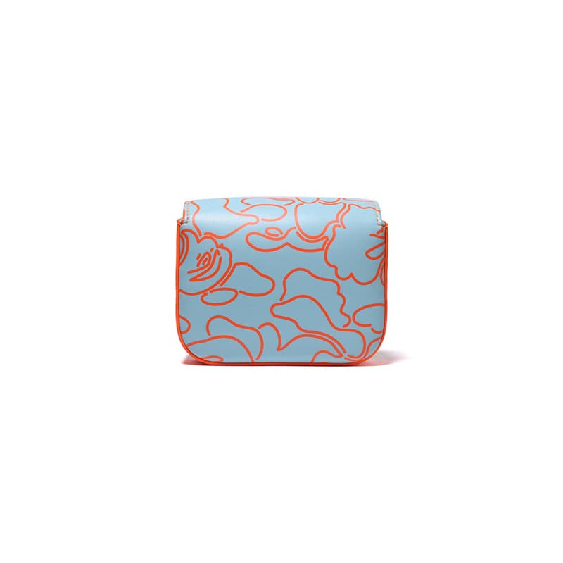 Сумка через плечо A BATHING APE Mini Crossbody Bag Blue Pink - изображение 3