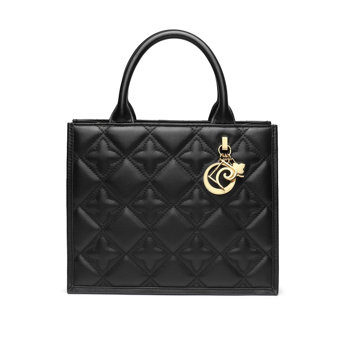 Сумка PIERRE CARDIN Лицевая коровья кожа Одно плечо Сумка Обычный (стандартный) Женские Экрю черный - изображение 1