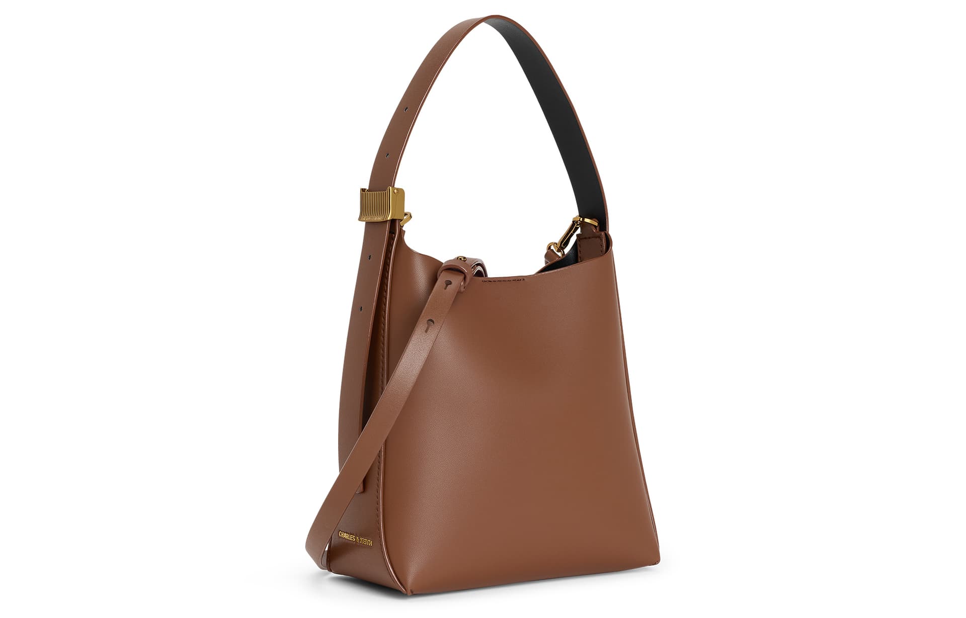 Мини-сумка CHARLES KEITH ПУ (полиуретан) Сумка-ведро Сумки Маленький Женские Многоцветный - изображение 2