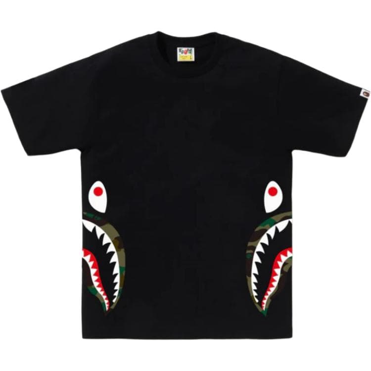 Футболка BAPE 1ST Camo Side Shark Tee T - изображение 3