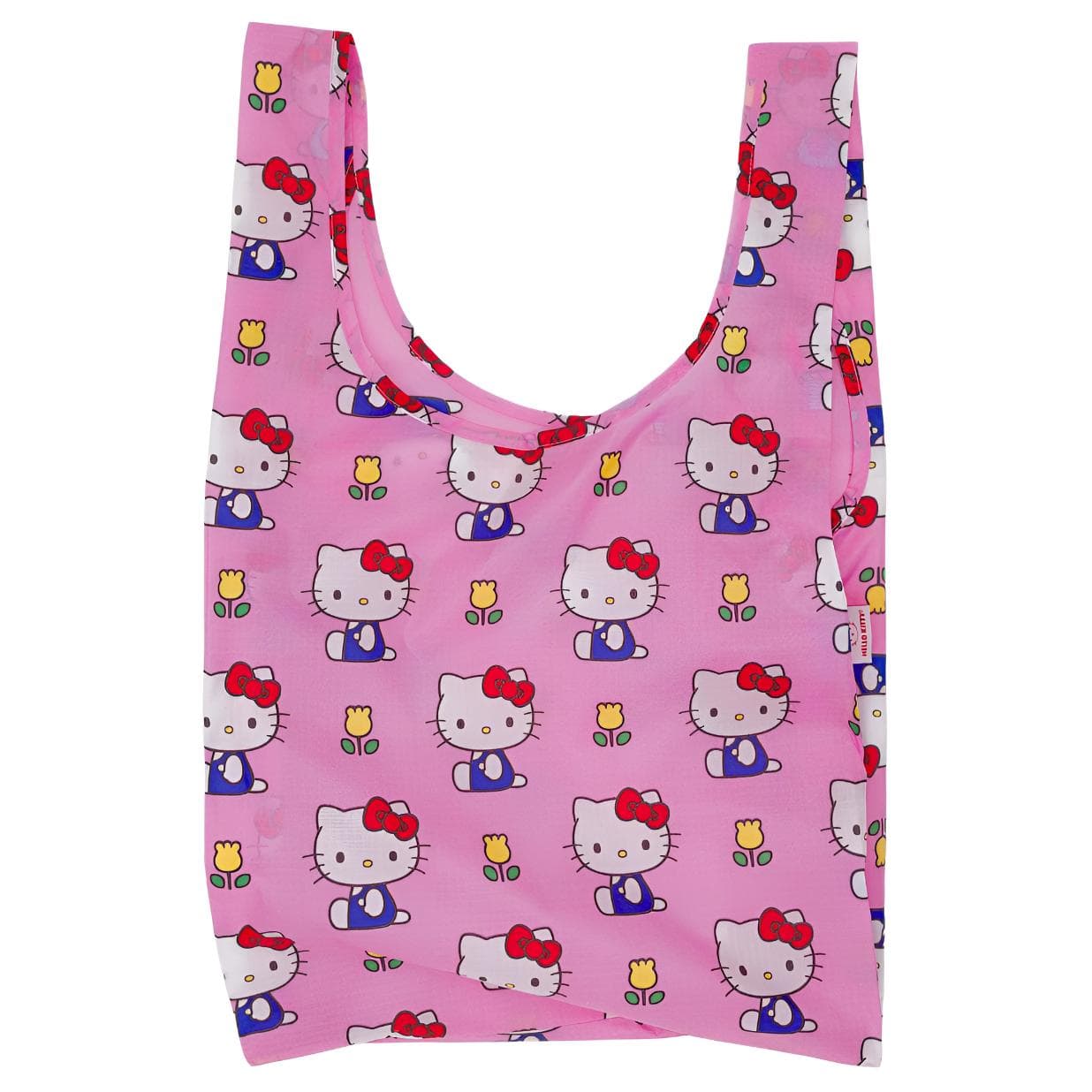 Сумка Sanrio x Baggu Совместная коллекция Hello Kitty Сумка с принтом складная нейлоновая женская розовая - изображение 1