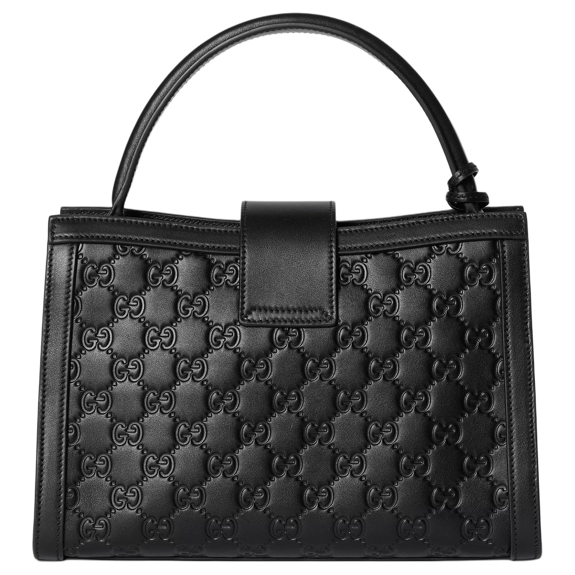 Сумка GUCCI Padlock Medium Shoulder Bag Black - изображение 5