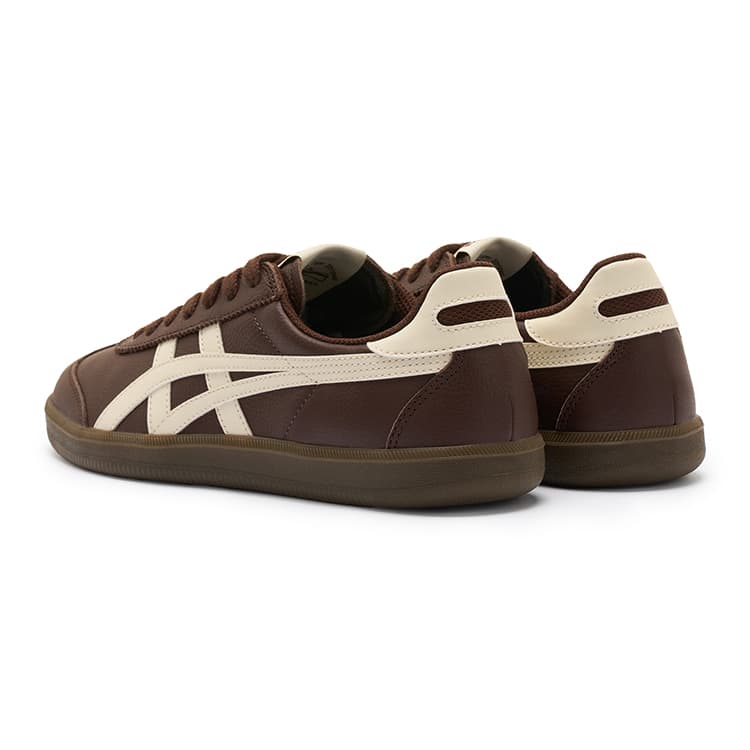 Кроссовки Onitsuka Tiger Tokuten Текстиль Коровья кожа Низкий топ Повседневная обувь Унисекс Коричневый - изображение 4