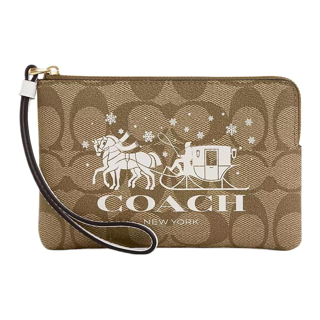 Сумка COACH Corner Zip Wristlet 16 - изображение 1