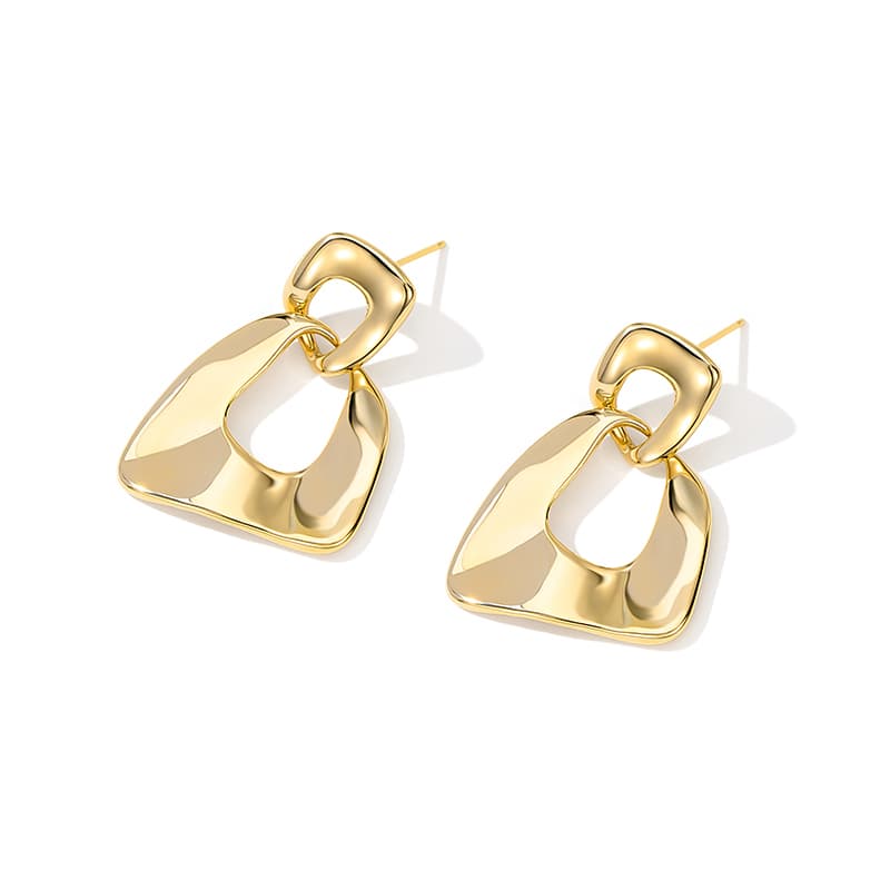 Серьги HMZ Серьги из серебра 925 пробы с серебряной иглой женские - изображение 2