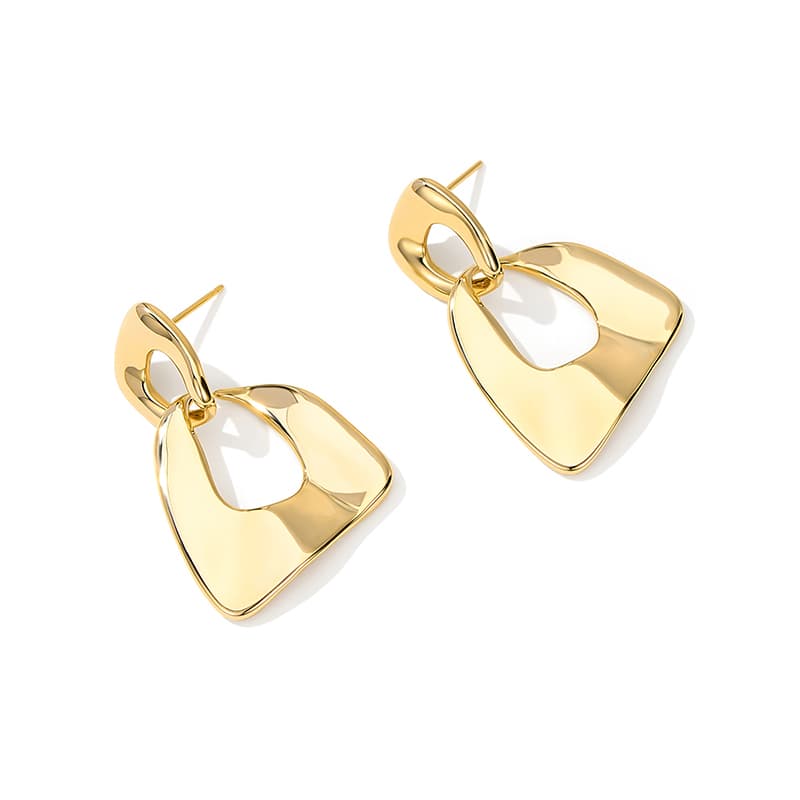 Серьги HMZ Серьги из серебра 925 пробы с серебряной иглой женские - изображение 3