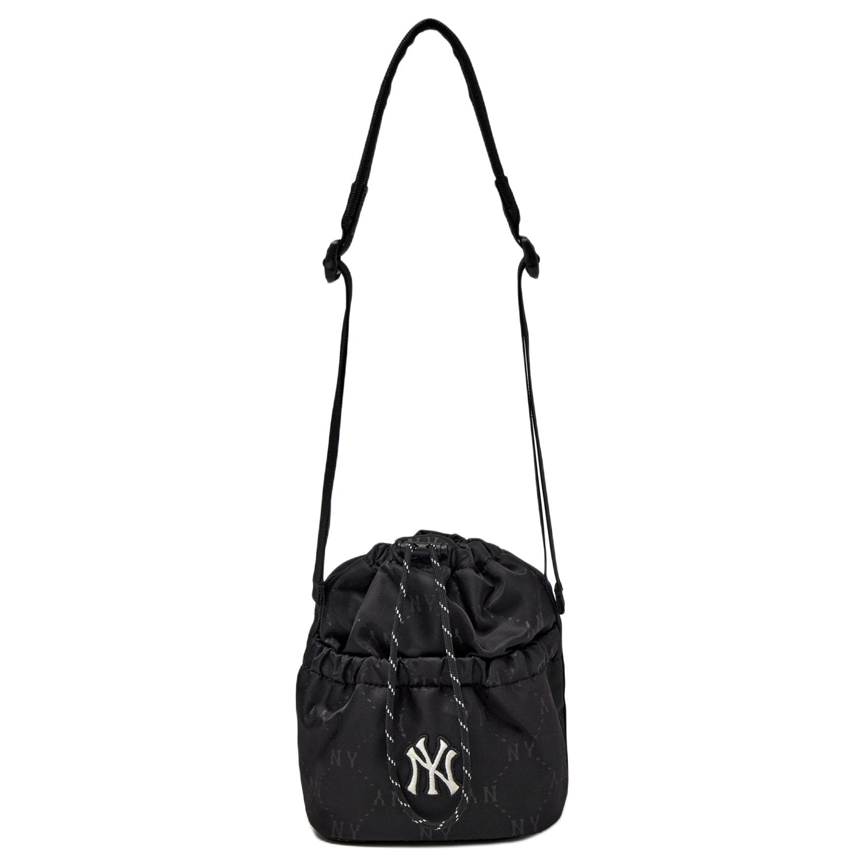 Мини-сумка MLB New York Yankees Нейлоновая Полиамидная и Полиэстеровая Сумка через плечо Мини Унисекс Черная - изображение 1