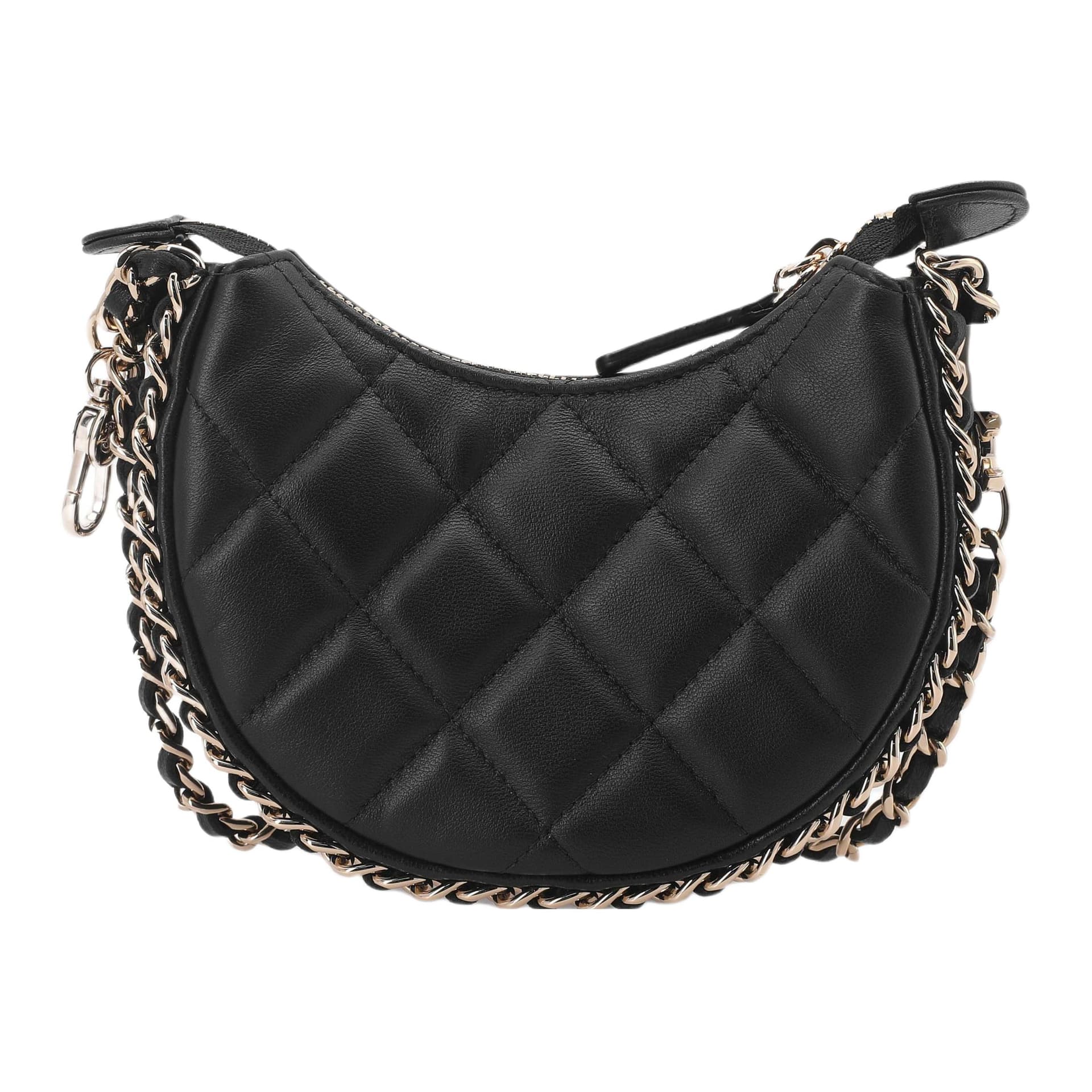 Сумка через плечо CHANEL 23P Moon Bag Black - изображение 1