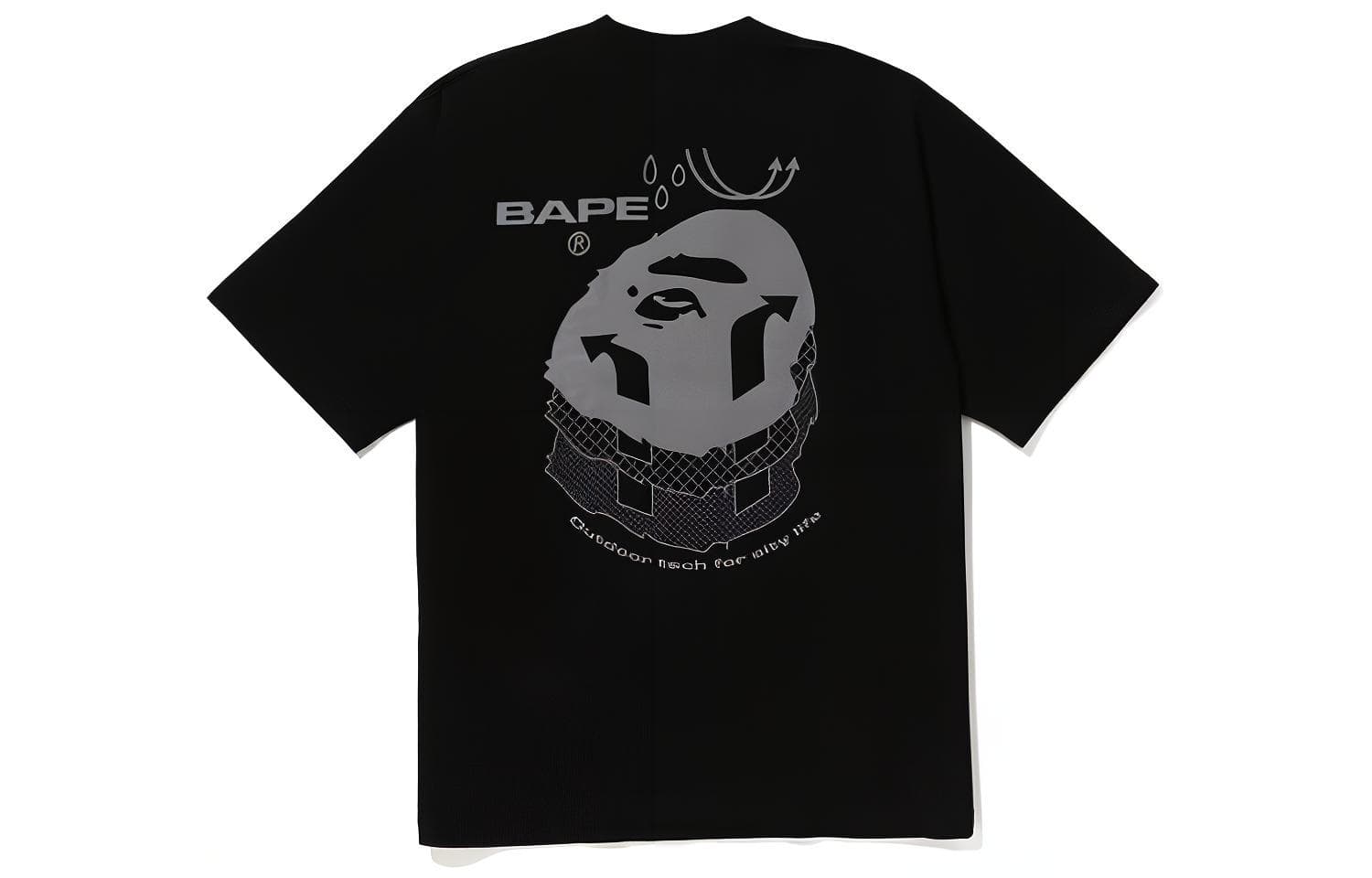 Футболка A BATHING APE Мужские T-рубашки - изображение 4