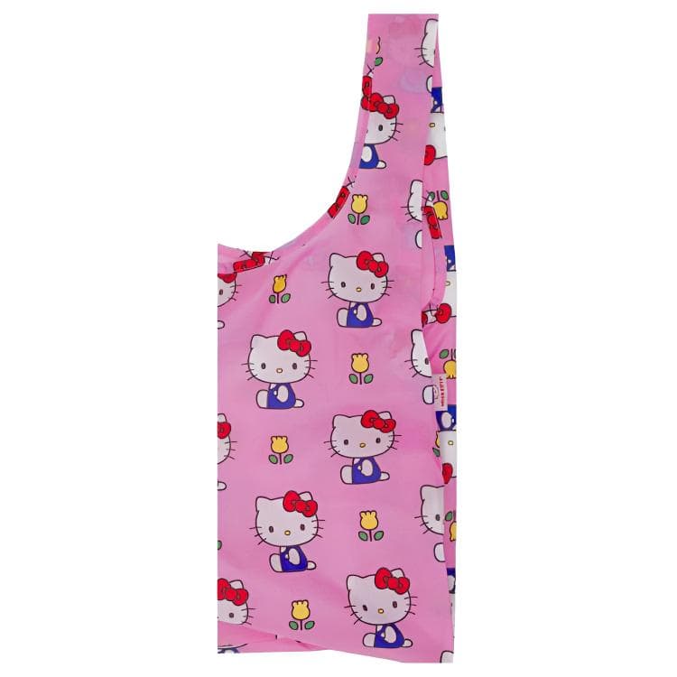 Сумка Sanrio x Baggu Совместная коллекция Hello Kitty Сумка с принтом складная нейлоновая женская розовая - изображение 3