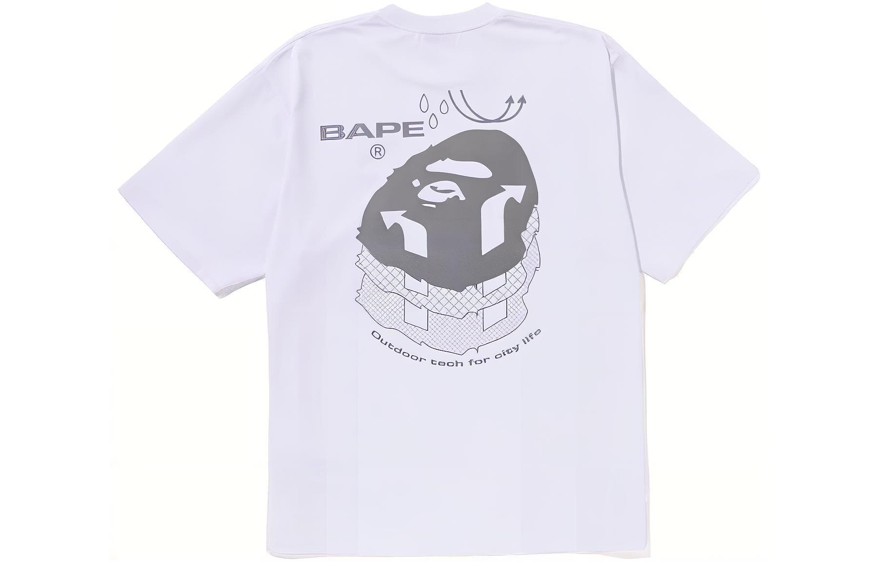 Футболка A BATHING APE Мужские T-рубашки - изображение 2