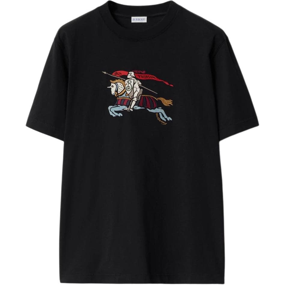 Футболка Burberry Черные Мужские T-рубашки - изображение 1