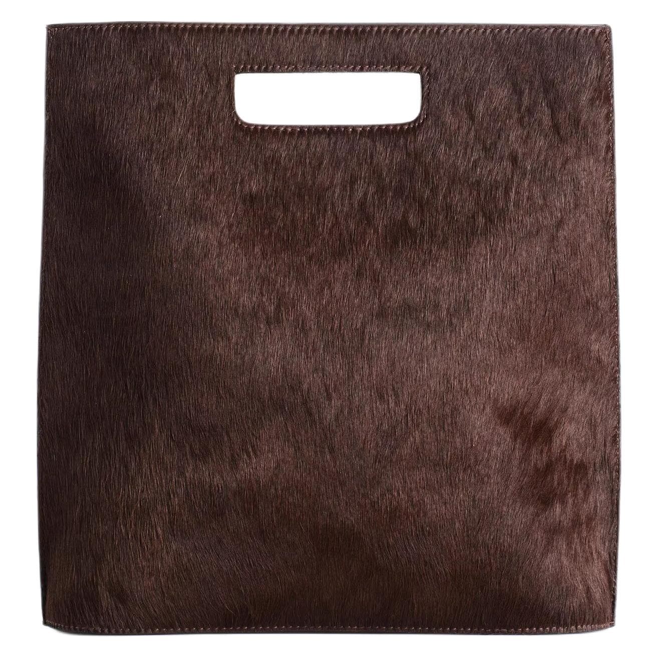Сумка COS Folio Tote Brown - изображение 1