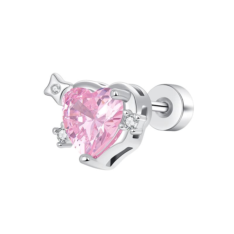 Серьги HMZ Серьги-гвоздики из медного сплава для женщин - изображение 1