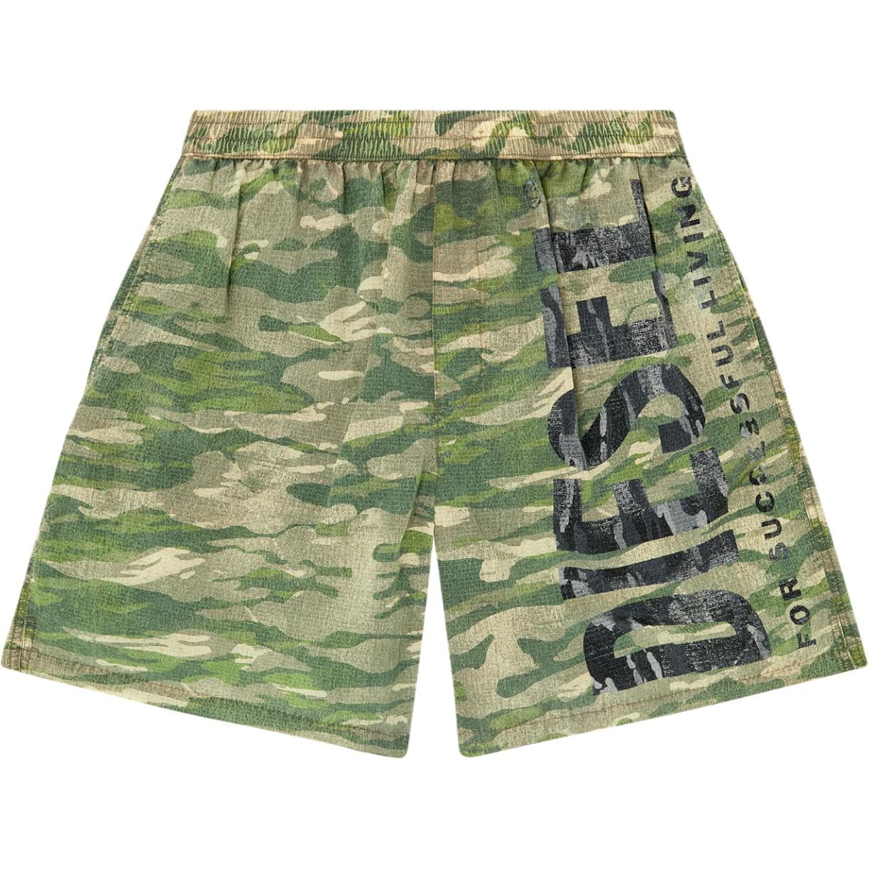 Шорты DIESEL Army Green Мужские Повседневные Шорты - изображение 1