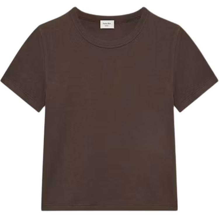 Футболка ARITZIA Богатый мокко коричневый женские T-рубашки - изображение 1
