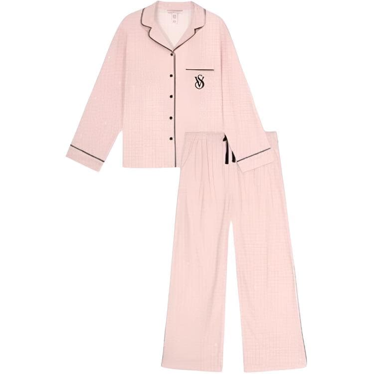 Пижама Victoria's Secret Pajama Set Pink - изображение 2