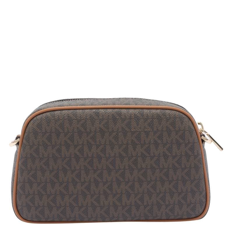 Сумка через плечо MICHAEL KORS Jet Set Покрытый холст Сумка через плечо Маленькая Женская Коричневая - изображение 3