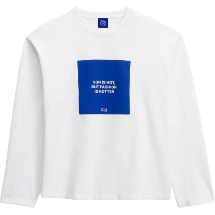 Футболка zara Белый Мужской Футболки - изображение 1