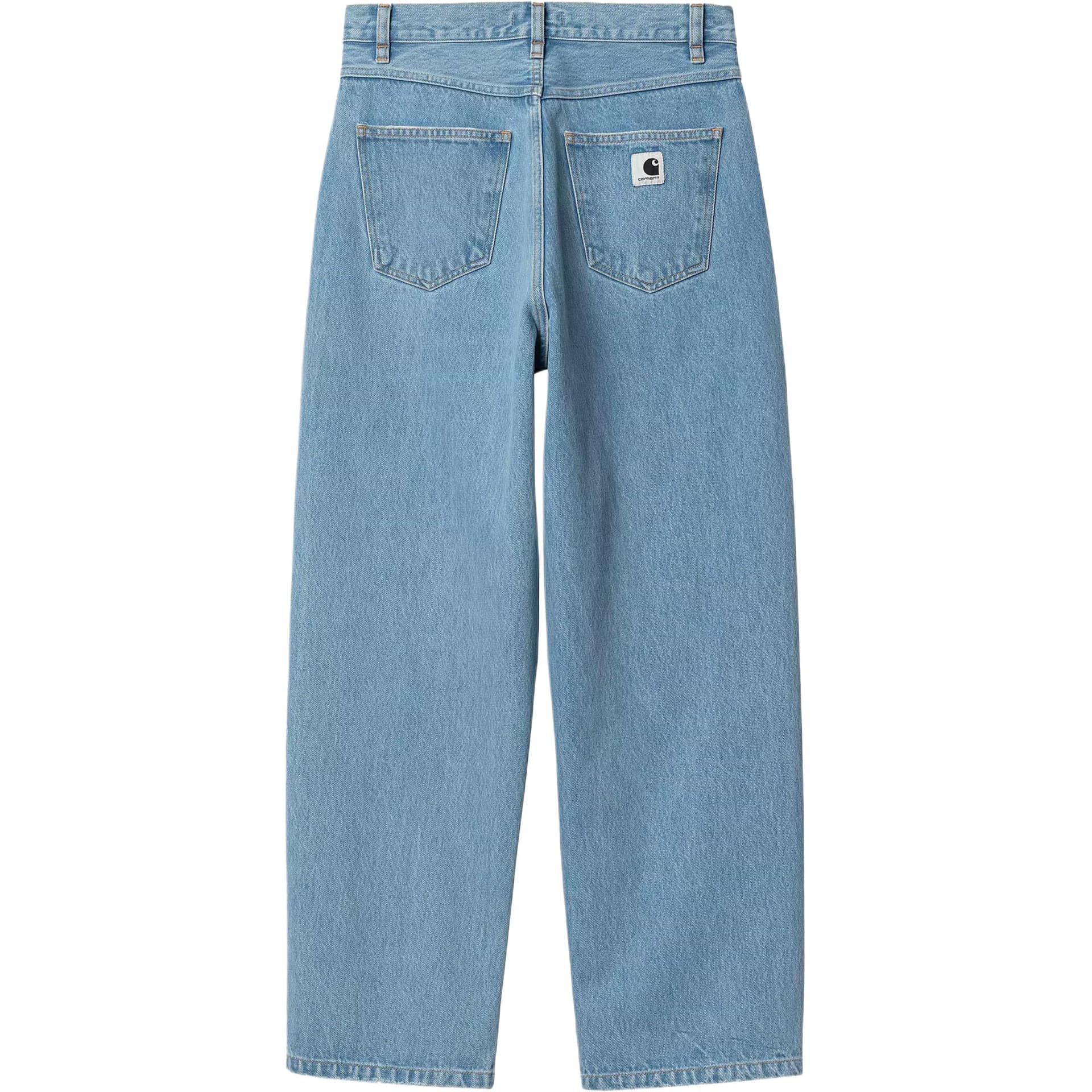 Джинсы Carhartt WIP Blue Women's Jeans Кархартт WIP Синий Женские Джинсы - изображение 2