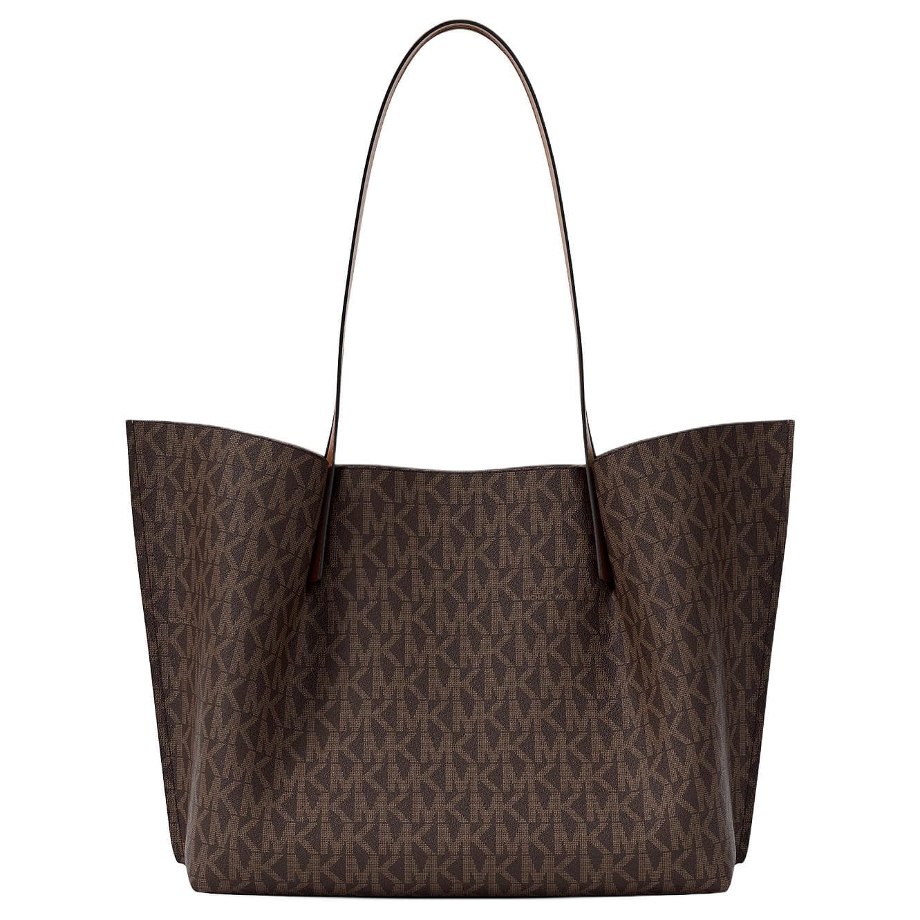 Мини-сумка MICHAEL KORS Emilia Искусственная кожа Сумка на плечо Большой Женские Коричневый - изображение 2
