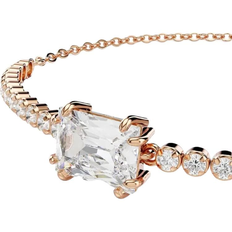 Браслет Swarovski Циркон Браслеты Женские Розовое Золото - изображение 4