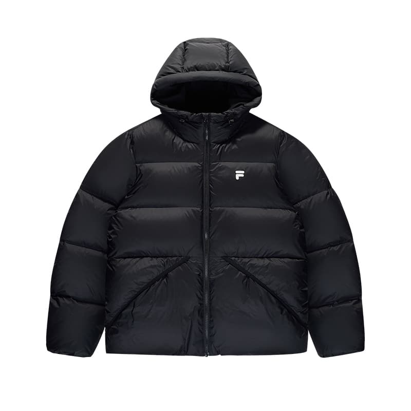 Зимняя куртка FILA FUSION FOB Пуховик Унисекс Глубокий черный - изображение 1
