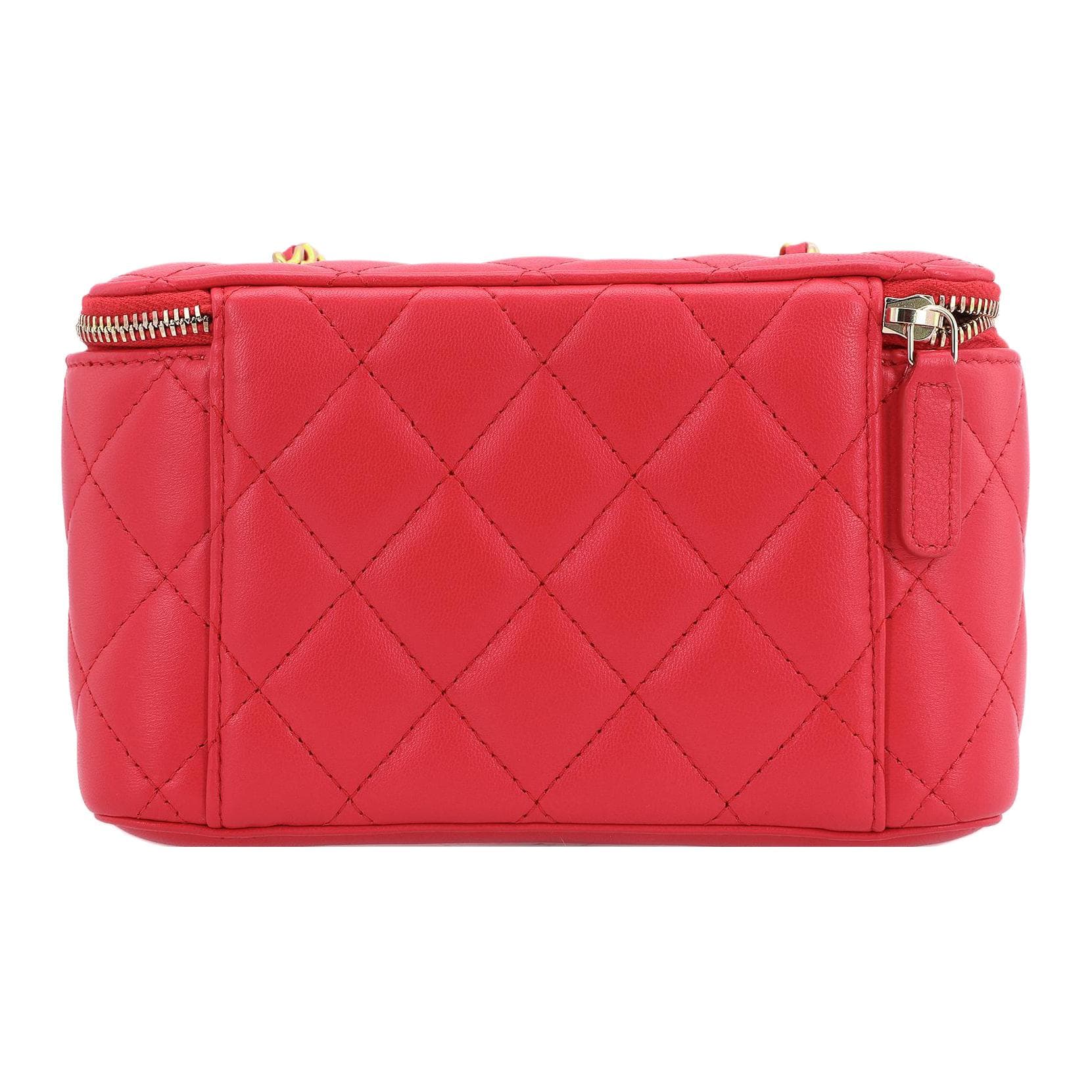 Сумка через плечо Chanel Box Bag Coral Red - изображение 3