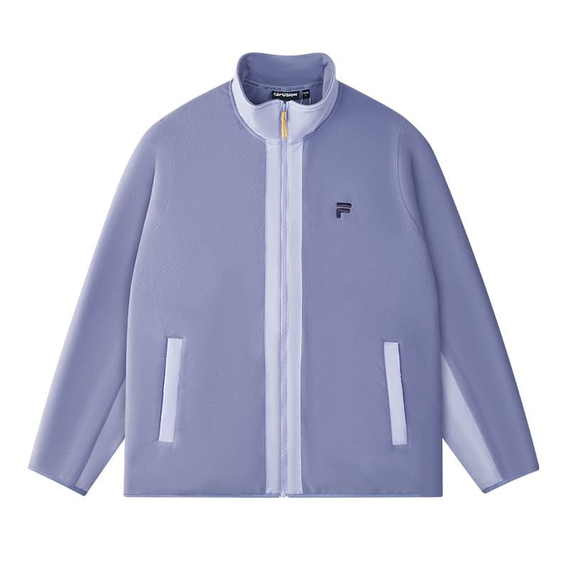 Куртка FILA FUSION FOB Бабочка Фиолетовый ПУ (полиуретан) Унисекс Куртки - изображение 3