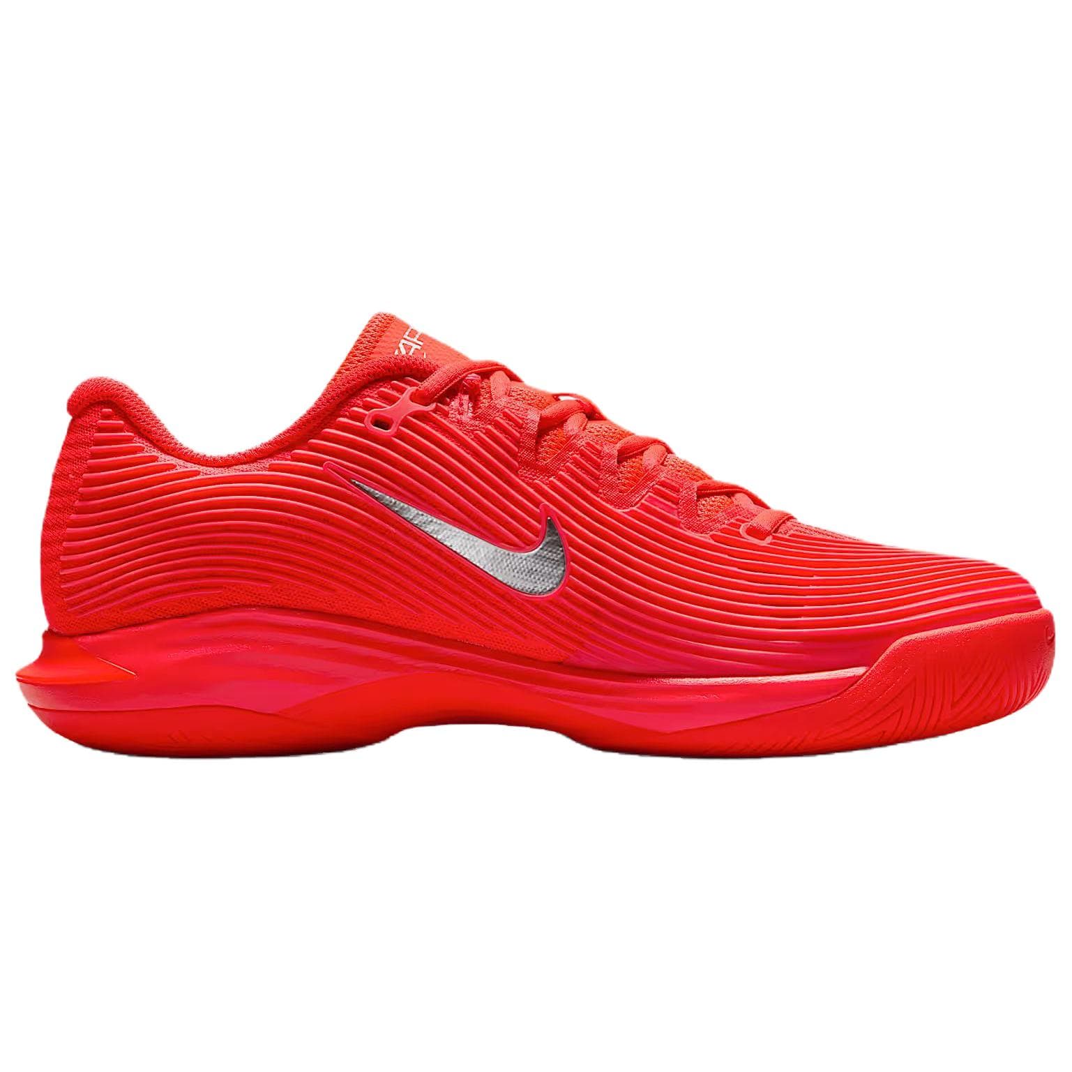 Кроссовки для тенниса Nike Vapor 12 Low Топ Теннисные Кроссовки Женские Красные Серебряные - изображение 2
