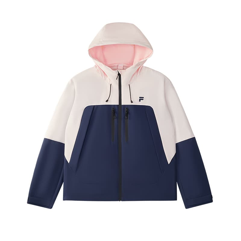 Куртка FILA FUSION Куртка Унисекс Весна Шелк Розовый - изображение 2