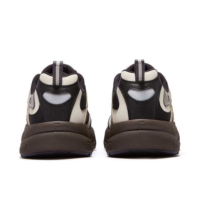 Кроссовки для бега FILA FUSION Легкая трасса Обувь Низкий верх Беговые кроссовки Мужские Овсяный коричневый - изображение 4
