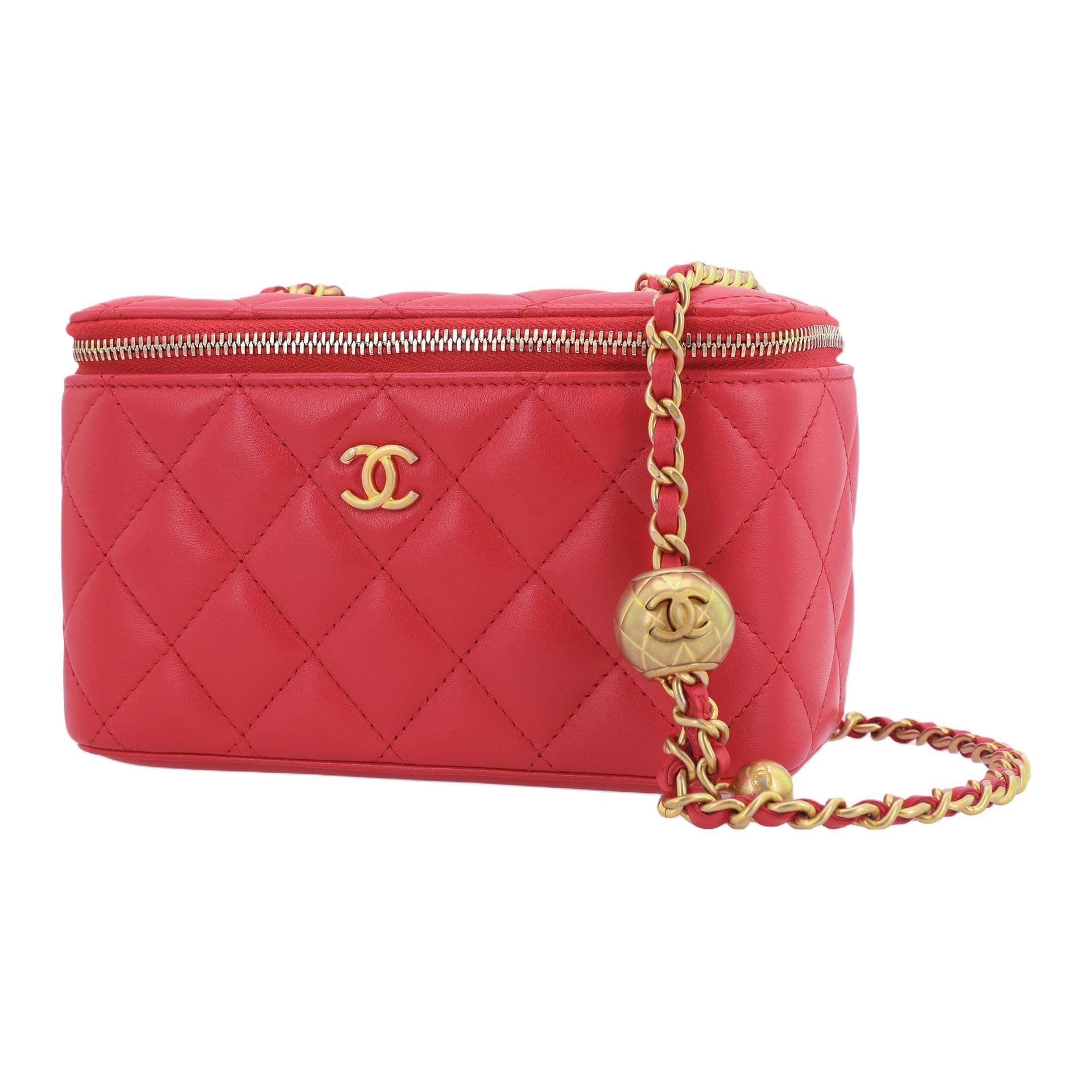 Сумка через плечо Chanel Box Bag Coral Red - изображение 2