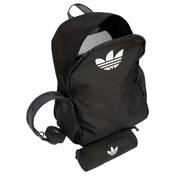 Рюкзак Adidas Originals Полиэстеровый Рюкзак Стандартный (Standard) Унисекс Черный - изображение 3
