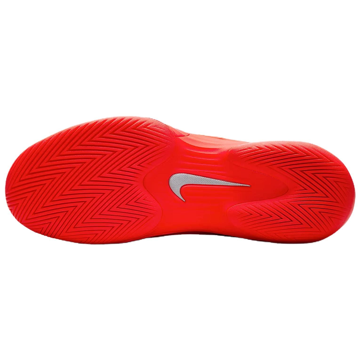 Кроссовки для тенниса Nike Vapor 12 Low Топ Теннисные Кроссовки Женские Красные Серебряные - изображение 5