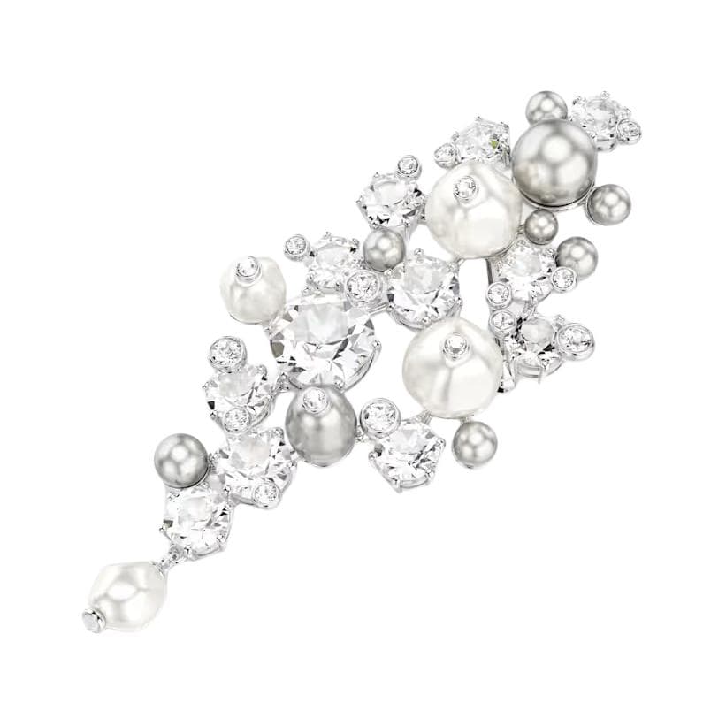 Брошь Кристаллы Swarovski Броши Женские Белые - изображение 4