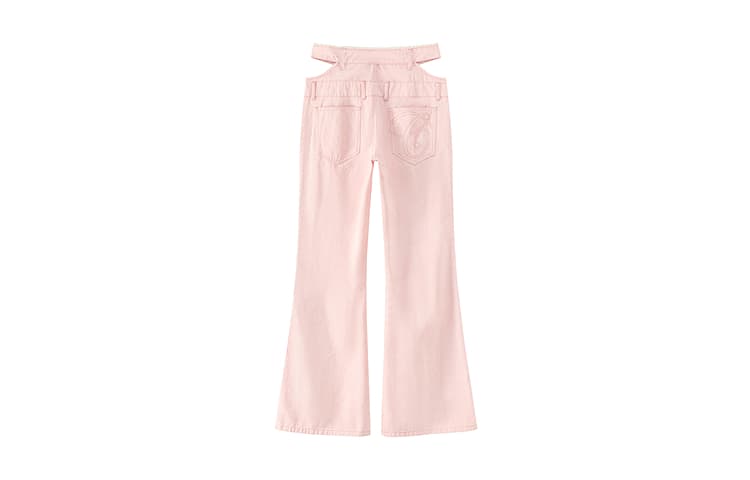 Штаны CHUU Light Pink Women's Casual Pants CHUU Светло-розовые женские повседневные штаны - изображение 2