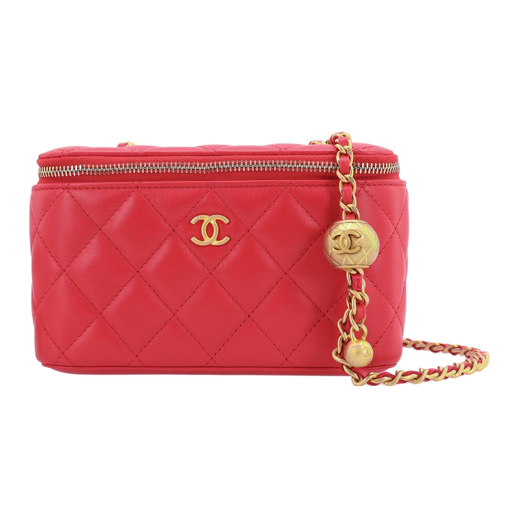 Сумка через плечо Chanel Box Bag Coral Red - изображение 1