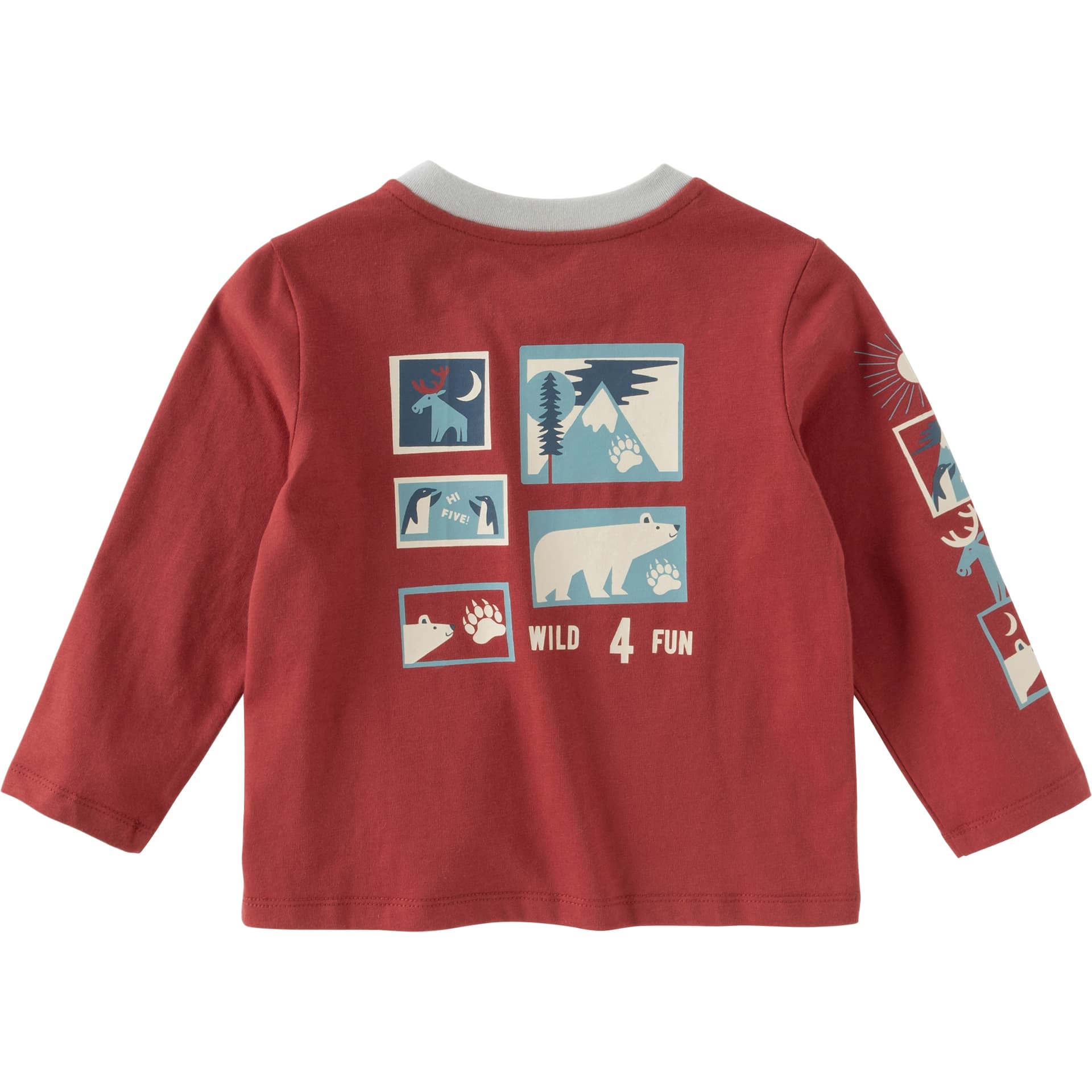 Футболка DAVE&BELLA Sunset Red KIDS T-Shirts - изображение 2