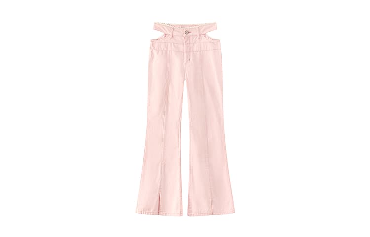 Штаны CHUU Light Pink Women's Casual Pants CHUU Светло-розовые женские повседневные штаны - изображение 1