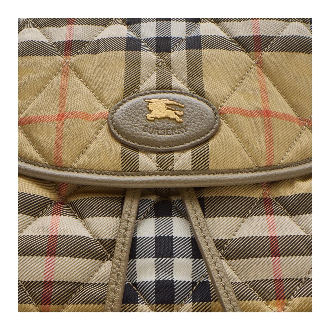 Рюкзак Burberry Horseshoe Check Backpack - изображение 4