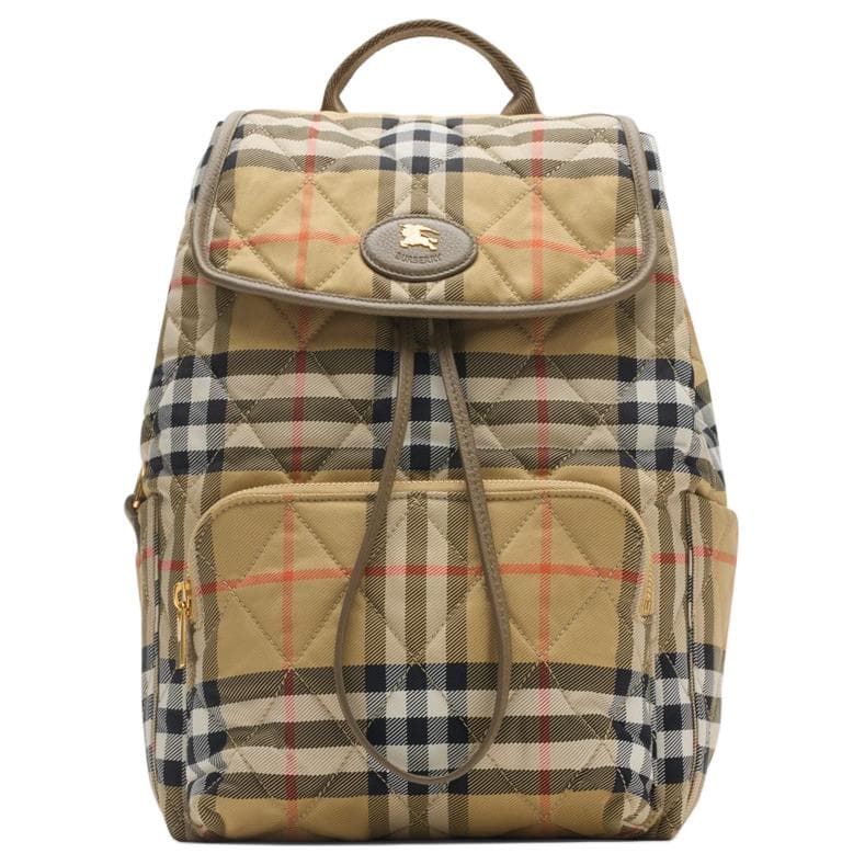 Рюкзак Burberry Horseshoe Check Backpack - изображение 1