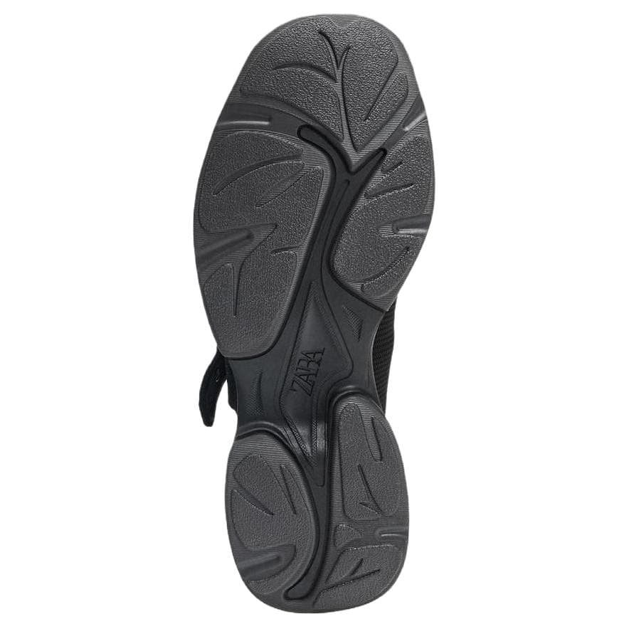 ZARA Mary Jane Shoes 2,5cm Женские Черные - изображение 6